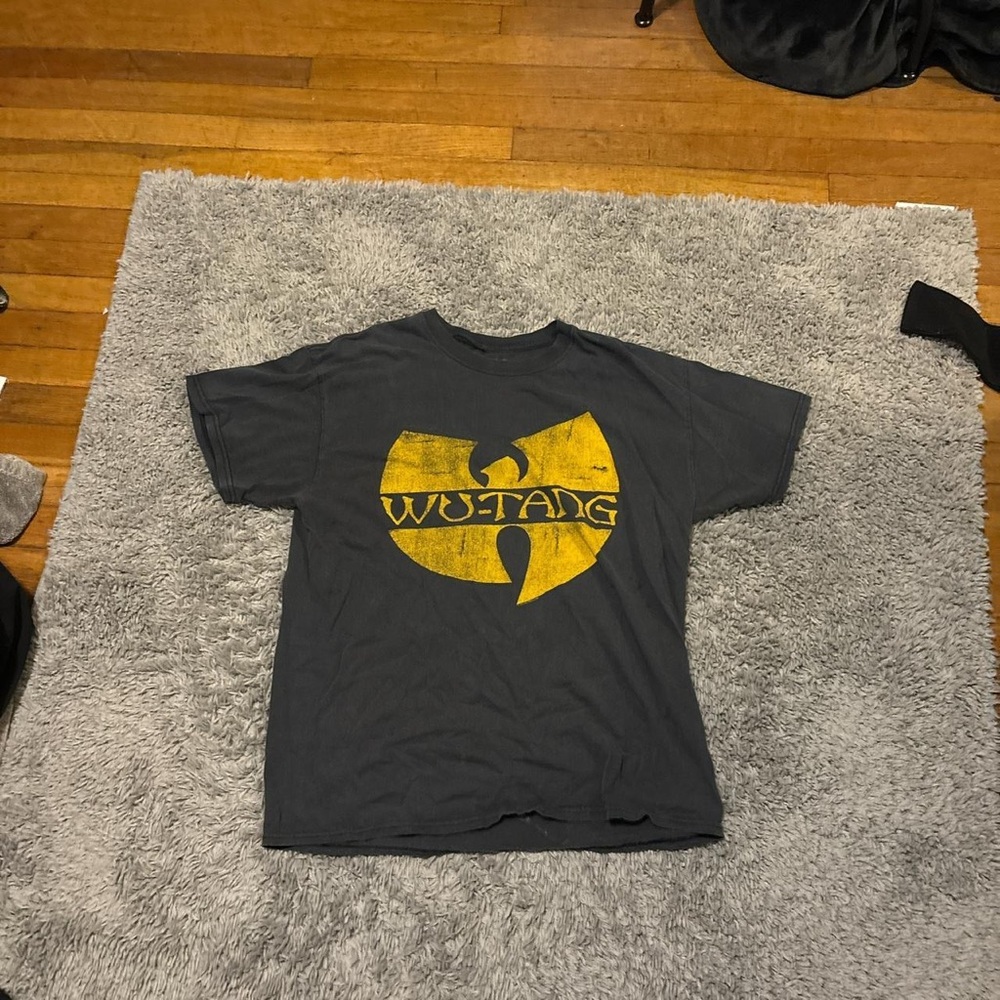 Wu-Tang Clan Gray T-Shirt with Yellow Logo